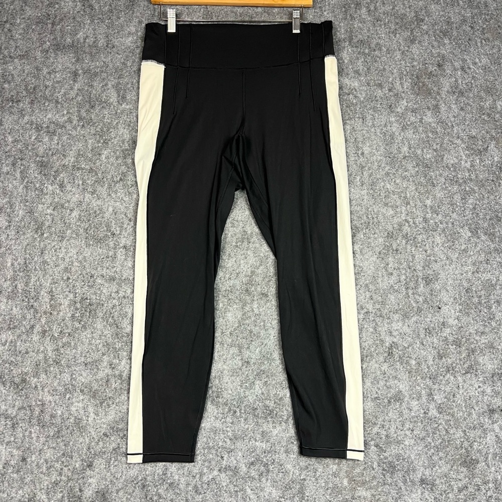 CALIA Womens Essential High-Rise Full Length Legging XXL Pure Black WAX14227 NWT